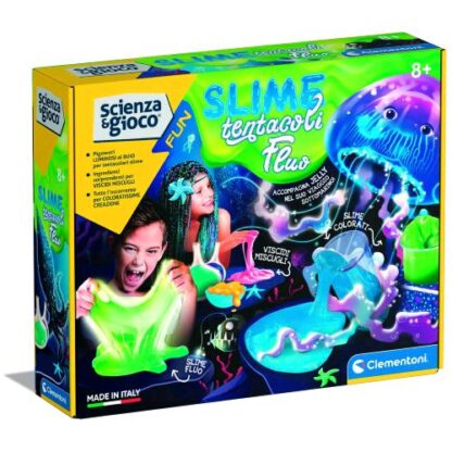 CLEMENTONI SCIENZA E GIOCO SLIME TENTACOLI FLUO