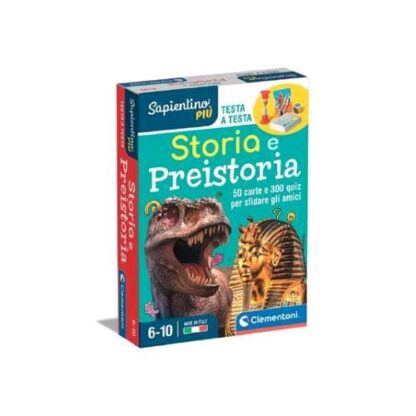CLEMENTONI SAPIENTINO TESTA A TESTA STORIA E PREISTORIA