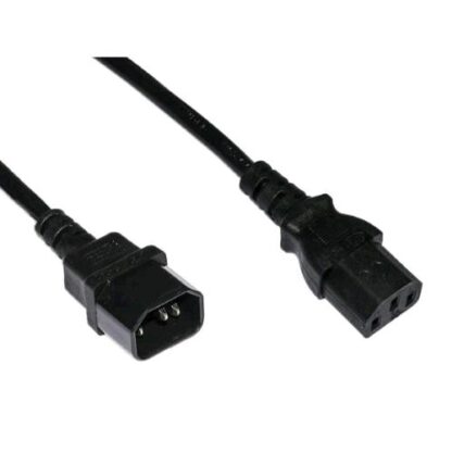 NILOX CAVO ALIMENTAZIONE IEC IEC C14 MASCHIO - IEC C13 FEMMINA 3 MT NERO