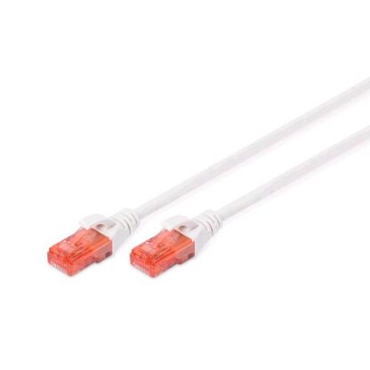 DIGITUS CAVO DI RETE PATCH U/UTP CAT 6 LSZH NON SCHERMATO 2 MT BIANCO