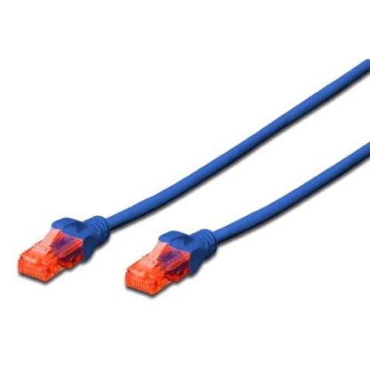 DIGITUS CAVO DI RETE PATCH U/UTP CAT 6 NON SCHERMATO 1 MT BLU