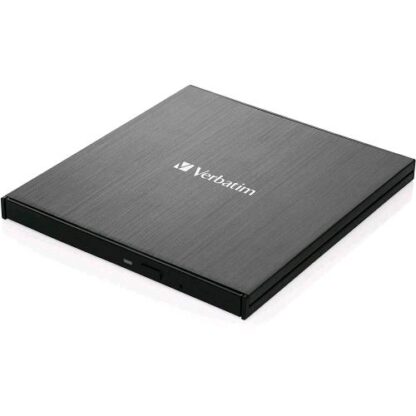 VERBATIM MASTERIZZATORE LETTORE CD/DVD ESTERNO USB-C 3.2 Gen1 + ADATTATORE A USB-A