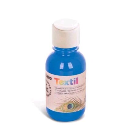 PRIMO TEXTIL COLORE PER TESSUTI FLACONE DA 125 ML CYANO