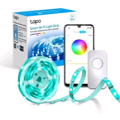 TP-LINK TAPO TAPO L900-5 SMART WI-FI LIGHT STRIP STRIP MULTICOLOR STRISCIA LUMINOSA LED 16 MILIONI DI COLORI 13.5 W IMPERMEABILE IP44 5 MT