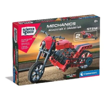 CLEMENTONI SCIENZA E GIOCO ROADSTER & DRAGSTER LABORATORIO MECCANICA