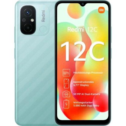 XIAOMI REDMi 12C DUAL SIM 6.71" OCTA CORE 32GB RAM 3GB 4G LTE ITALIA MINT GREEN