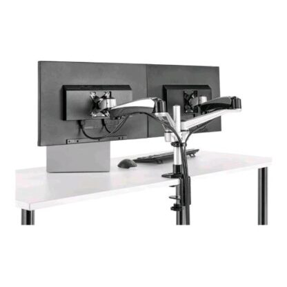 STARTECH SUPPORTO PER DOPPIO MONITOR BRACCI ARTICOLATI IN ACCIAIO MAX 30"