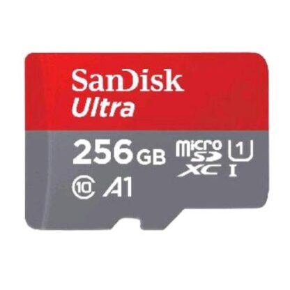 SANDISK ULTRA MEMORY CARD 256GB MICRO SDXC UHS-I CON ADATTATORE SD FINO A 150 MB/S A1 CLASSE 10