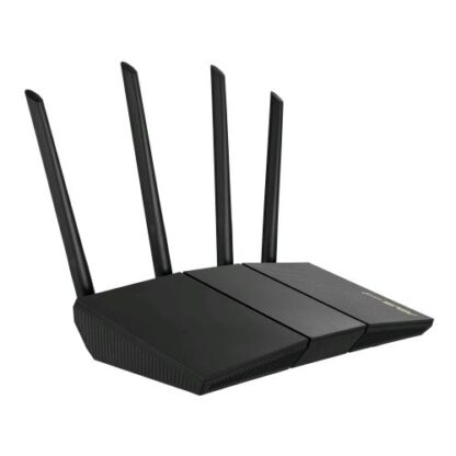 ASUS RT-AX57 ROUTER WIRELESS Wi-Fi 6 802.11ax DUAL BAND 2.4 GHz/5 GHz GIGABIT ETHERNET AiMESH MU-MIMO, OFDMA 4 ANTENNE