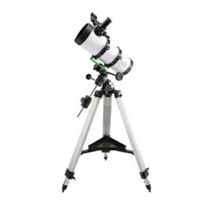 SKY WATCHER STARQUEST 114 TELESCOPIO RIFLETTORE OBIETTIVO 115 mm FOCALE 500 mm CON TREPPIEDE BIANCO