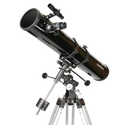 SKY WATCHER NEWTON 114 TELESCOPIO RIFLETTORE OBIETTIVO 114 mm FOCALE 900 mm CON TREPPIEDE NERO