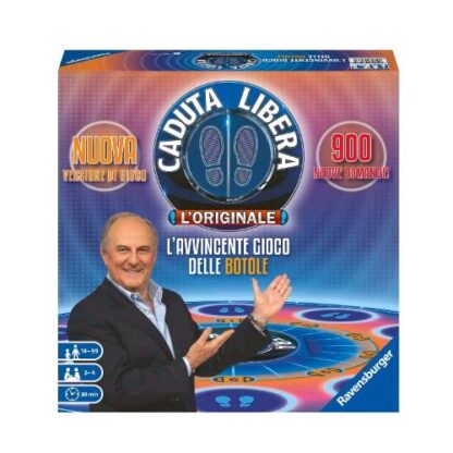 RAVENSBURGER CADUTA LIBERA L'ORIGINALE GIOCO DA TAVOLO TRATTO DALL'INNOVATIVO PROGRAMMA TV