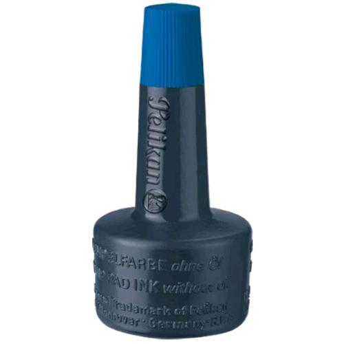 PELIKAN INCHIOSTRO PER TIMBRI SENZA OLIO FLACONE DA 28ML BLU