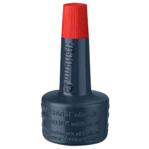 PELIKAN INCHIOSTRO PER TIMBRI SENZA OLIO FLACONE DA 28ML ROSSO