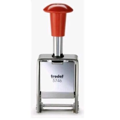 TRODAT 5746/M TIMBRO NUMERATORE AUTOMATICO AUTOINCHIOSTRANTE CARATTERE 4.5 mm 6 COLONNE