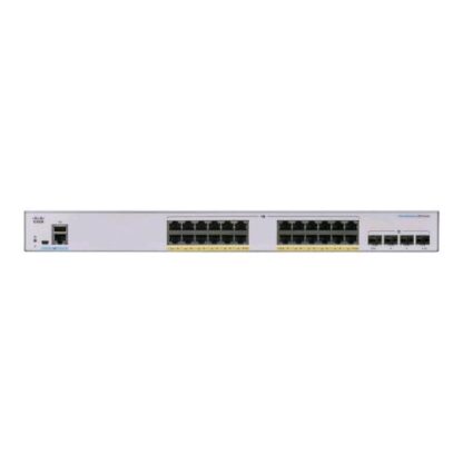 CISCO BUSINESS 250 SERIES CBS250-24P-4G-EU SWITCH GESTITO L3 24 x 10/100/1000 (PoE+) + 4 x Gigabit SFP PoE+ (195 W) MONTABILE SU RACK