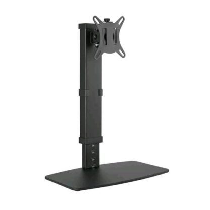 EQUIP 650126 STAFFA PER MONITOR 17"-32 INDIPENDENTE ALLUNGABILE VERTICALMENTE SUPPORTA FINO A 8KG VESA FINO A 100x100 BALCK