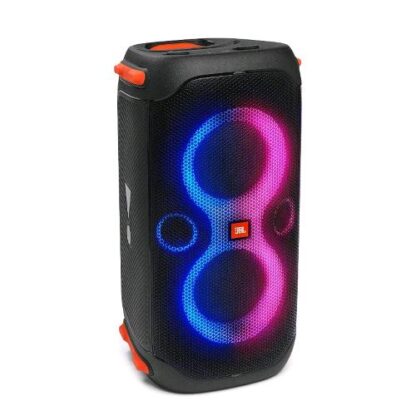 JBL PARTYBOX 110 ALTOPARLANTE WIRELESS BLUETOOTH PORTATILE 160W CON EFFETTI DI LUCE IMPERMEABILE IPX4 PER FESTE INGRESSO PER MICROFONO E CHITARRA USB FINO A 12 H DI AUTONOMIA NERO