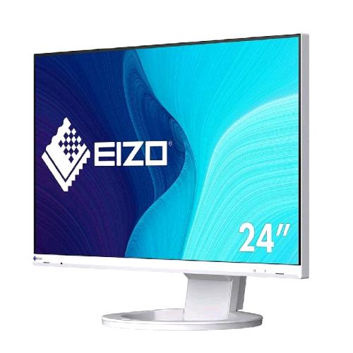 EIZO FLEXSCAN EV2480-WT 23.8" LED IPS FULL HD 16:9 60HZ 5MS CONTRASTO 1.000:1 HUB USB DISPLAYPORT HDMI USB-C PIVOT ALTOPARLANTI INCORPORATI BIANCO