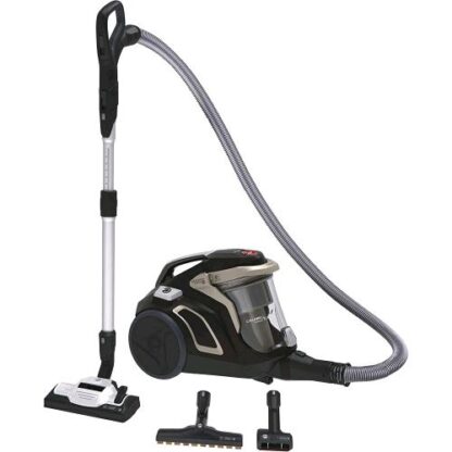 HOOVER HP720PET 011 ASPIRAPOLVERE A TRAINO 850W SENZA SACCHETTO CICLONICO FILTRO HEPA CAPACITA'2 LT CON ACCESSORI NERO