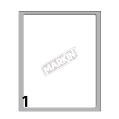 MARKIN ETICHETTE ADESIVE 142X110 mm BIANCO CONF 10 Pz.