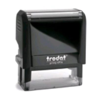 TRODAT PRINTY 4914 TIMBRO DI TESTO PERSONALIZZABILE AUTOINCHIOSTRANTE NERO