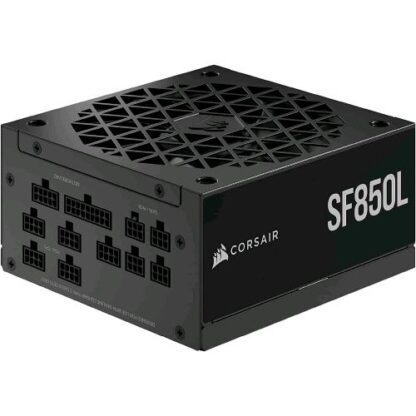 CORSAIR SF850L ALIMENTATORE 850 W COMPLETAMENTE MODULARE 80 PLUS GOLD A BASSO RUMORE VENTOLA PWM SILENZIOSA 120mm NERO