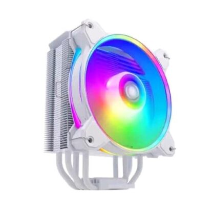 COOLER MASTER HYPER 212 HALO DISSIPATORE ARGB CPU AIR COOLER DISSIPATORE 4 TUBI BIANCO PER SK 1700/ 1200/ 1156/ 1155/ 1150/ 1151/ AM5/ AM4