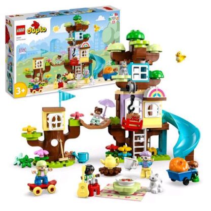 LEGO DUPLO CASA SULL ALBERO 3 IN 1 CON 8 FIGURE E ACCESSORI
