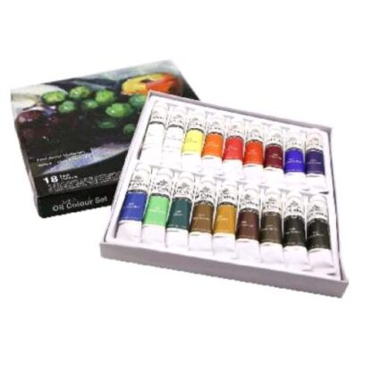 CWR COLORI A OLIO TUBETTI DA 12 ML COLORI ASSORTITI CONF 18 Pz.