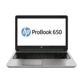 HP PROBOOK 650 G1 15.6" i5-4300U 1.8GHz-RAM 4GB-SSD 128GB-WIN 10 PROF GRIGIO RIGENERATO GRADO A GARANZIA 1 ANNO