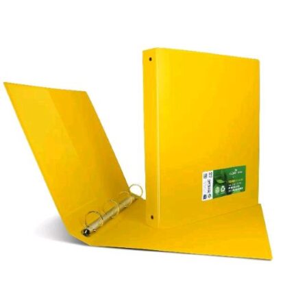 SEI ROTA TERRA RACCOGLITORE 4 ANELLI DA 30 mm IN PP RICICLATO 320X275X40 mm GIALLO