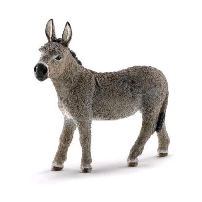 SCHLEICH ASINO IN PLASTICA 9.5X3.5X9.5 CM