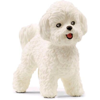 SCHLEICH BICHON FRISE' IN PLASTICA 4.4X1.8X3.7 CM