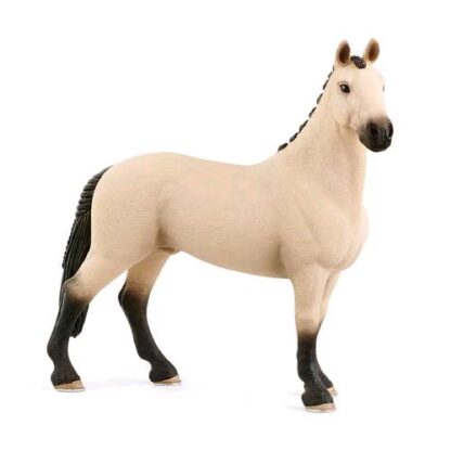 SCHLEICH CASTRONE HANNOVER DUN IN PLASTICA 12.3X5.2X12 CM