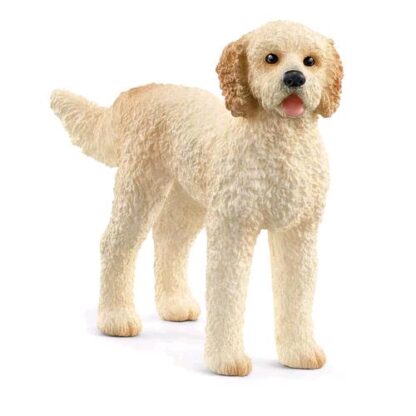 SCHLEICH GOLDENDOODLE IN PLASTICA 6.4X3X5.5 CM