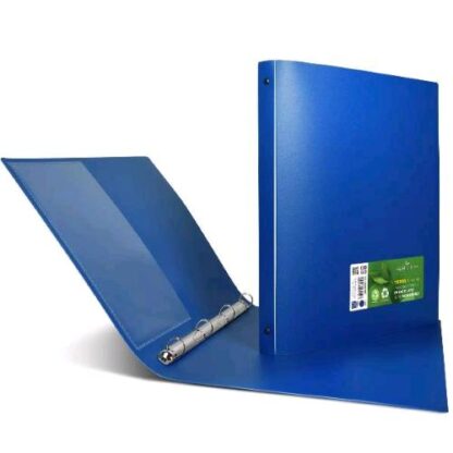 SEI ROTA TERRA RACCOGLITORE 4 ANELLI DA 17 mm IN PP RICICLATO 320X255X25 mm BLU