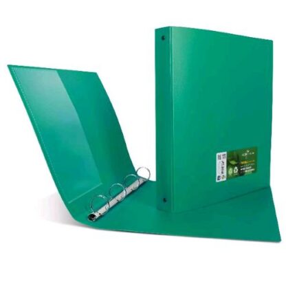 SEI ROTA TERRA RACCOGLITORE 4 ANELLI DA 30 mm IN PP RICICLATO 320X275X40 mm VERDE