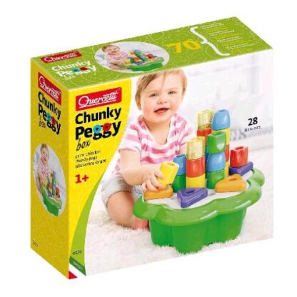 QUERCETTI CHUNKY PEGGY SECCHIELLO CON ELEMENTI IN FORME E COLORI DIVERSI