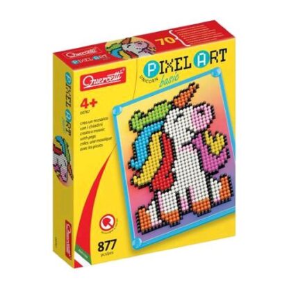 QUERCETTI PIXEL ART BASIC UNICORN MOSAICO CON CHIODINI