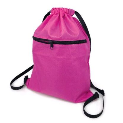 LEBEZ SACCA SPORT IN COTONE CON ZIP COLORI ASSORTITI