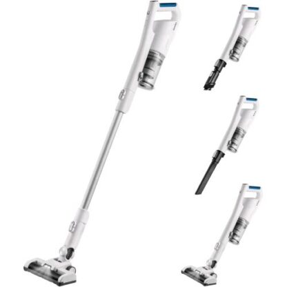 MIDEA MCS2021WB ASPIRAPOLVERE SENZA FILI 2 IN 1 SCOPA RICARICABILE CORDLESS 150 W 45 MINUTI DI AUTONOMIA CON LUCE LED CON ACCESSORI