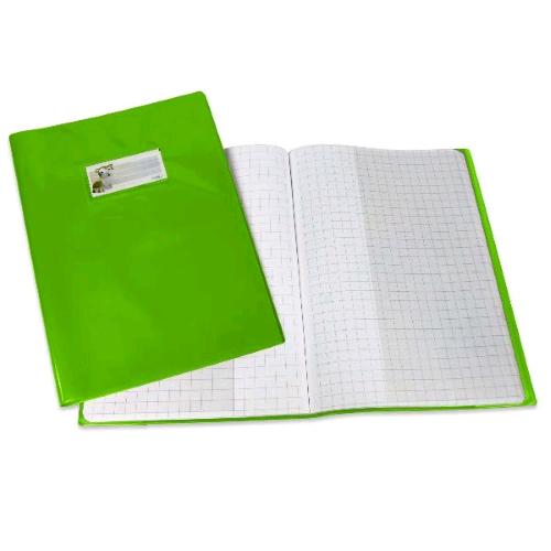 SEI ROTA COVER MAXI L F COPRIQUADERNO IN PVC LACCATO 210X297 mm VERDE CHIARO