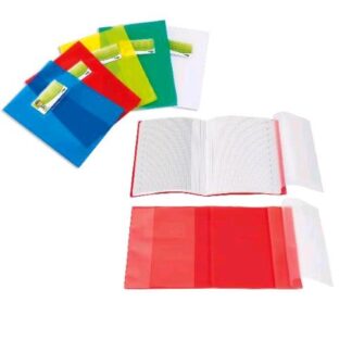 SEI ROTA COVER MINI P1 F COPRIQUADERNO IN PP BUCCIATO 150X210 mm A5 GIALLO