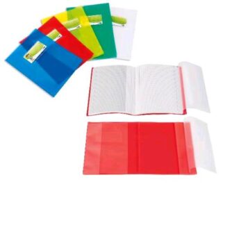 SEI ROTA COVER MINI P1 F COPRIQUADERNO IN PP BUCCIATO 150X210 mm A5 VERDE