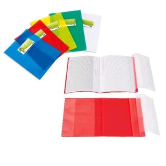 SEI ROTA COVER MINI P1 F COPRIQUADERNO IN PP BUCCIATO 150X210 mm A5 TRASPARENTE