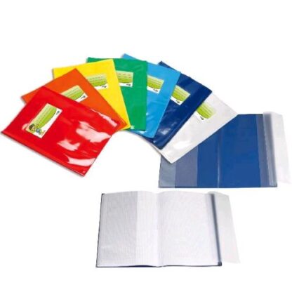 SEI ROTA COVER MINI L F COPRIQUADERNO IN PVC LACCATO 150X210 mm A5 BIANCO