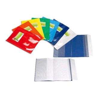 SEI ROTA COVER MINI L F COPRIQUADERNO IN PVC LACCATO 150X210 mm A5 BLU