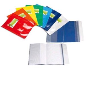 SEI ROTA COVER MINI L F COPRIQUADERNO IN PVC LACCATO 150X210 mm A5 ROSSO