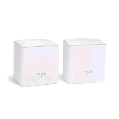 TENDA NOVA MW5C ROUTER MESH WIRELESS DUAL BAND AC12000 2xPORTE GIGABIT 2xANTENNE INTERNE COPERTURA FINO A 350M2 BIANCO 2PZ